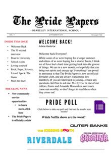 The Pride Papers (September 2020)