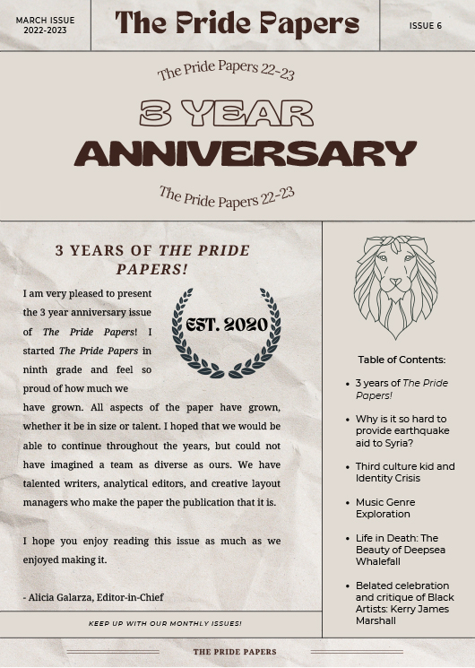 The Pride Papers (March 2023)