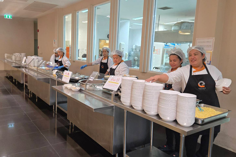 cafeteria bangkok international school